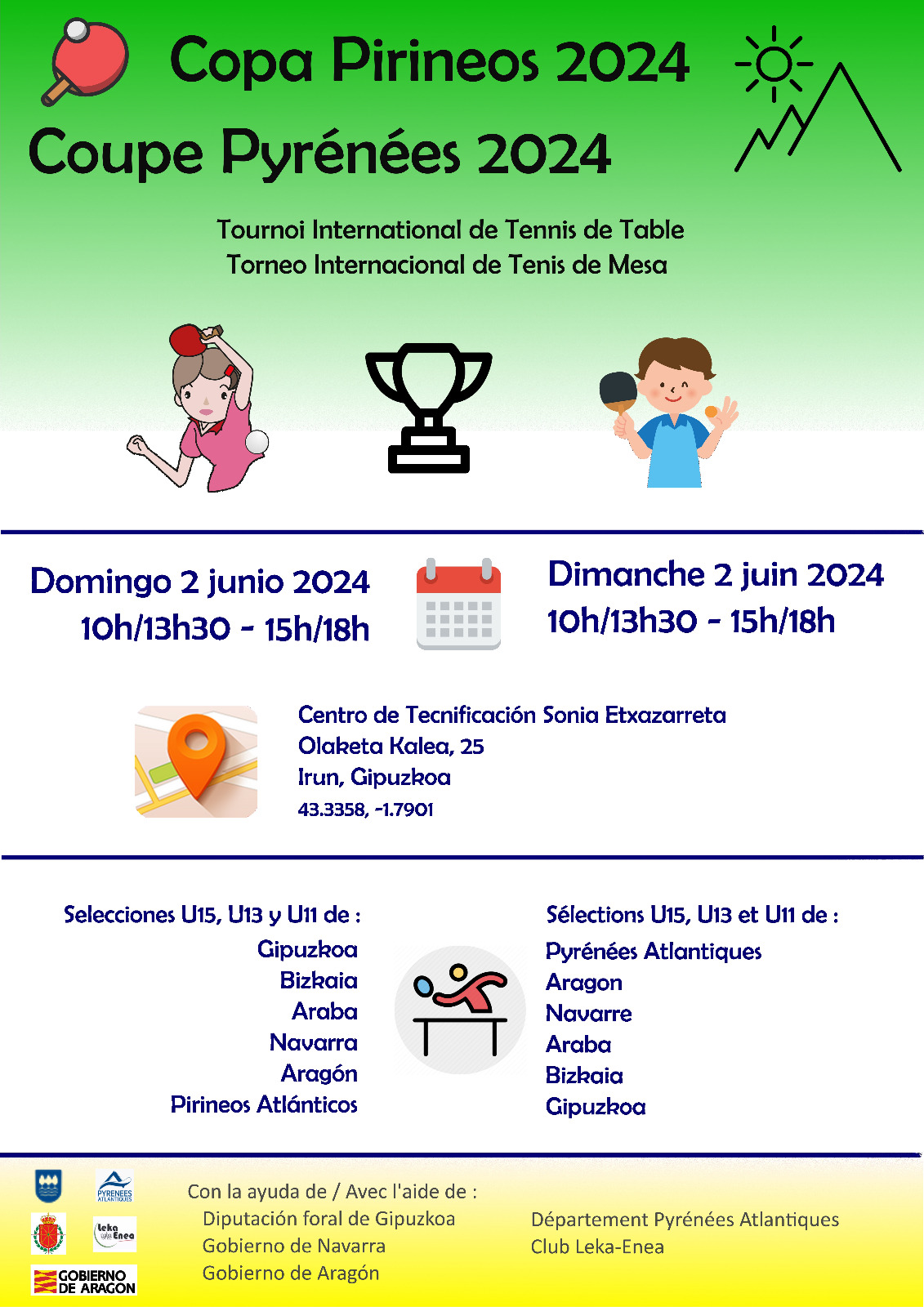 Convocatoria Selecci&oacute;n Navarra Copa Pirineos 2024